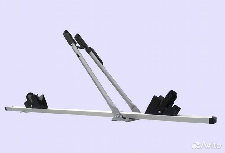 Велокрепление на крышу авто с противооткатами Амос