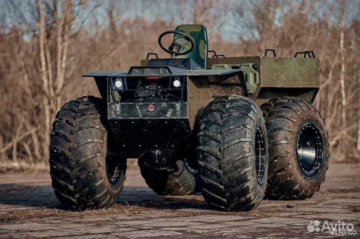 Вездеход Каракат Болотоход Переломка