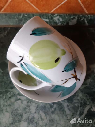 Чашка гигант дулево