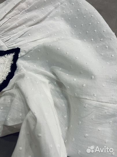 Рубашка блузка zara для девочки 98