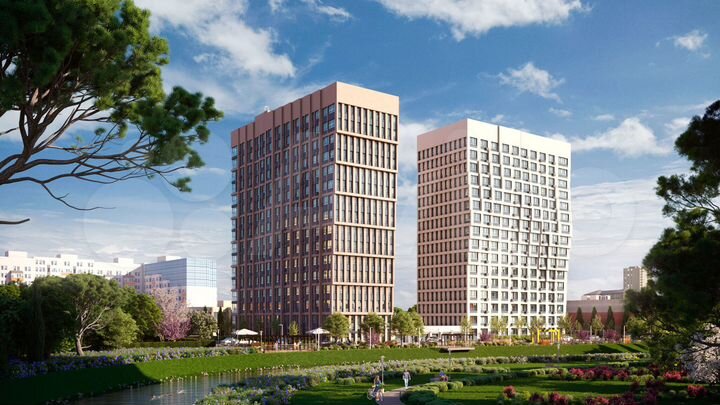 1-к. квартира, 46,4 м², 4/16 эт.