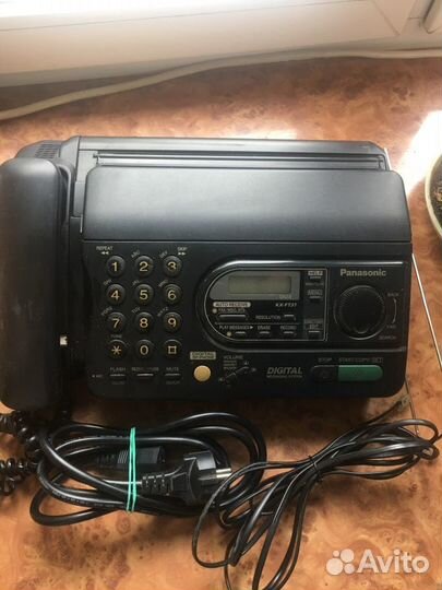 Телефакс копир Panasonic KX-FT37RS с автоответчик
