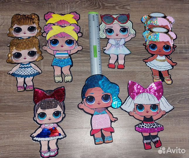 Нашивки и наклейки на одежду Лол Lol
