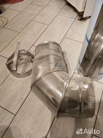 Труба нержавейка для дымохода D19