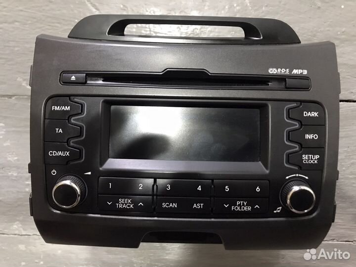 Штатная магнитола на киа спортеж 3 2013 года