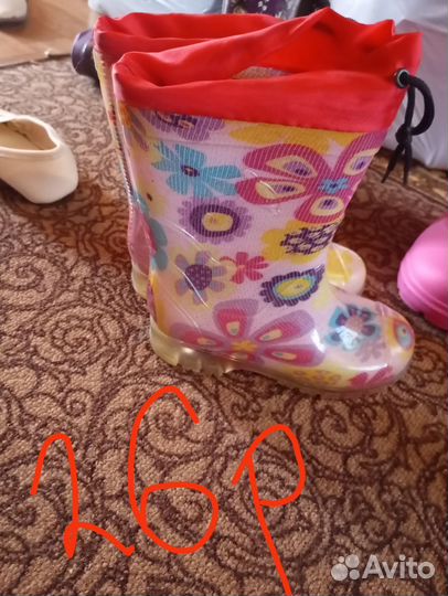 Обувь для девочки пакетом 25-28