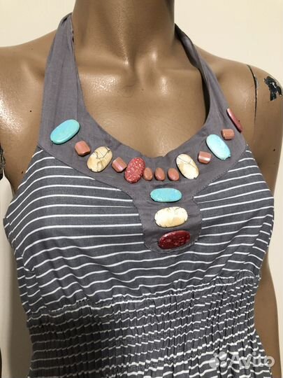 Сарафан в полоску