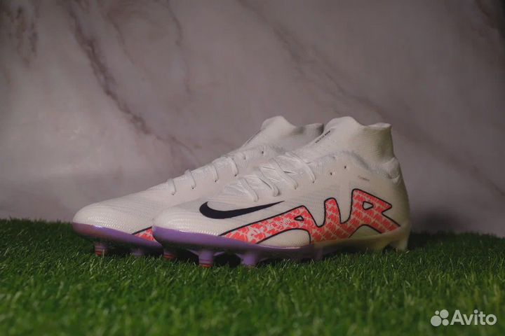 Бутсы для Футбола Nike Air Zoom White