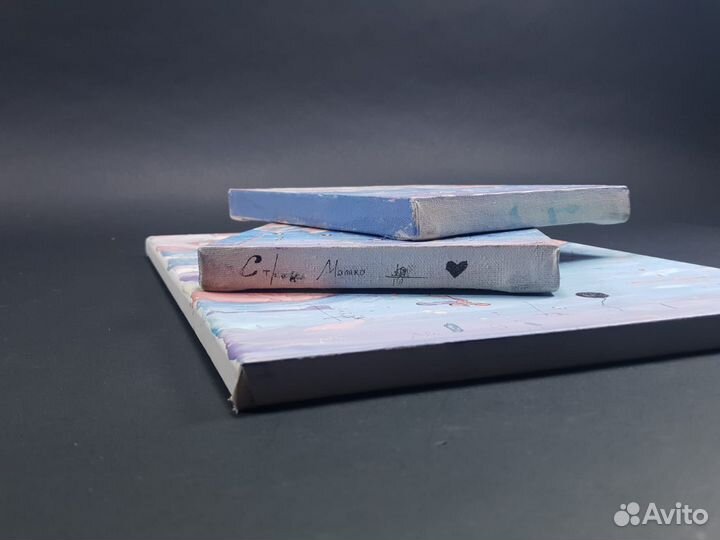 Картина на холсте, ручная работа,абстракция