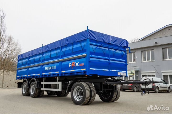 Прицеп зерновоз FOX Trailer Зерновоз самосвальный (Гибрид), 2023