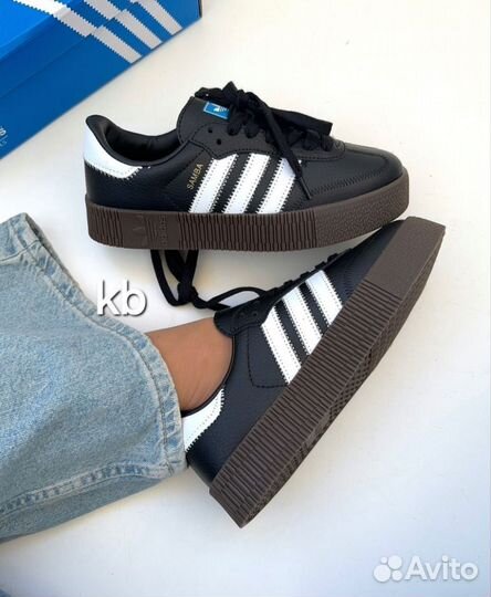 Кроссовки Adidas Samba Rose Black