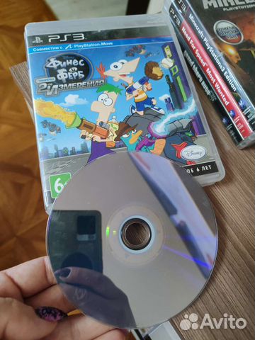 Фитнес и Ферб ps3