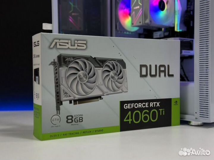 Новый Пк RTX4060ti 8G Ryzen 5 5600X 32G озу