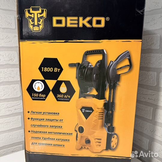 Мойка высокого давления deko