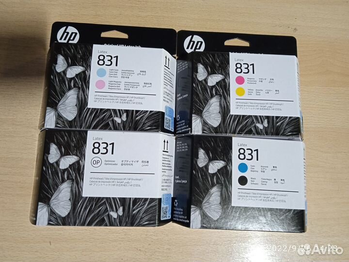 Картриджи HP Latex 831/871