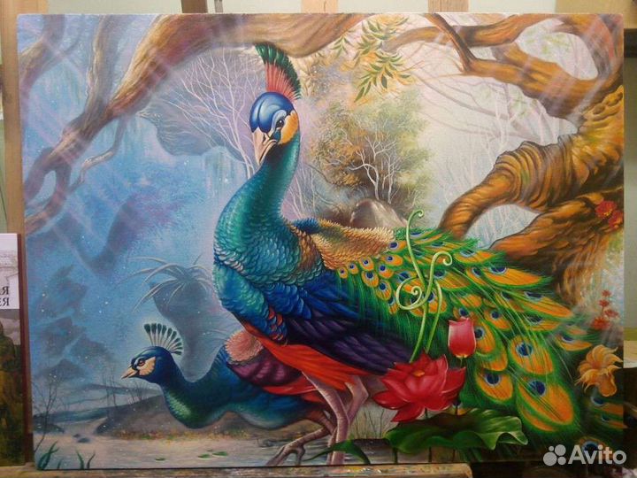 Картина масло холст