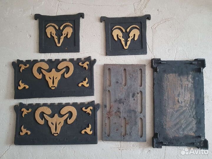 Мангал чугунный разборный