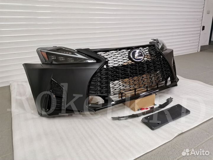 Рестайлинг передний Lexus is 250 05-2013 в 2021 г