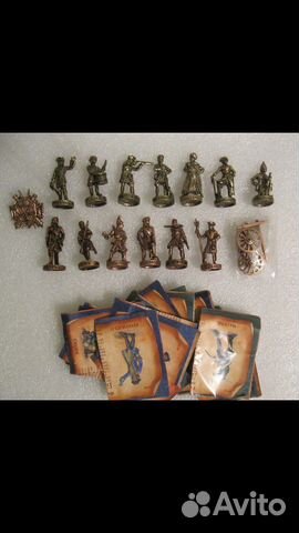 Полтавская битва металлические солдатики Ландрин