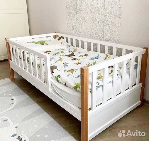 Детская кровать Basic бук