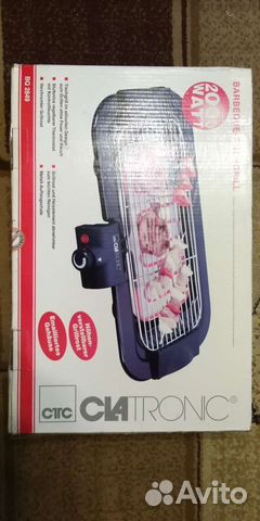 Электрогриль clatronic bq2849