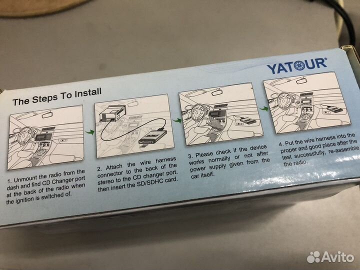 Адаптер Yatour для VW / Audi / Skoda 12-pin