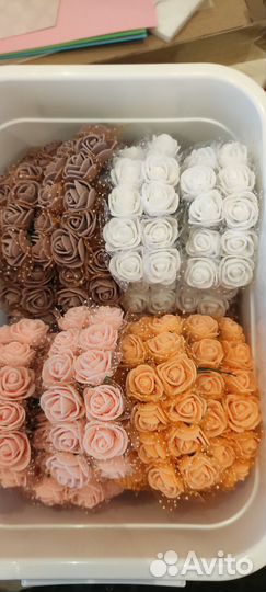 Розочки декоративные