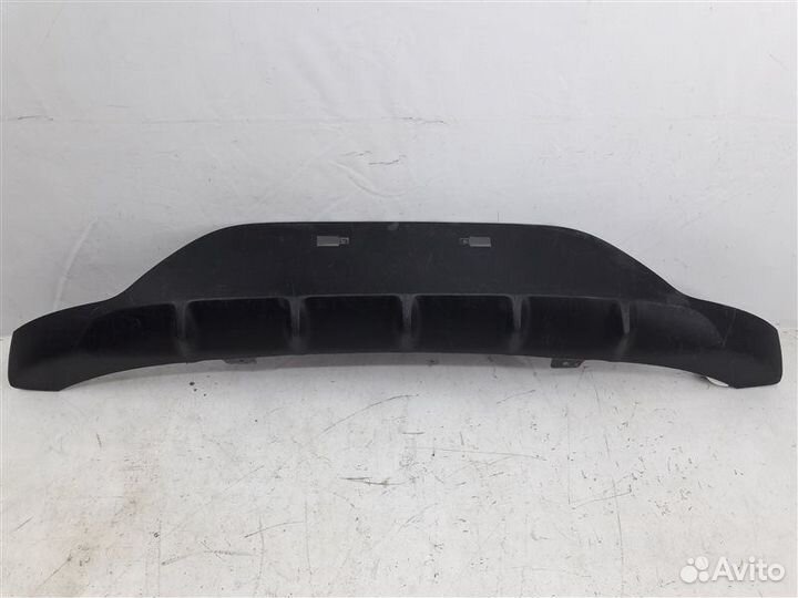 Юбка бампера задняя Kia Rio 3 QB 2015-2017