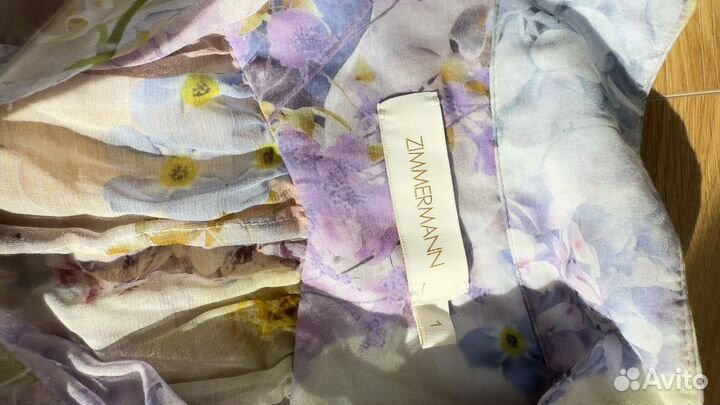 Оригинальное платье zimmermann