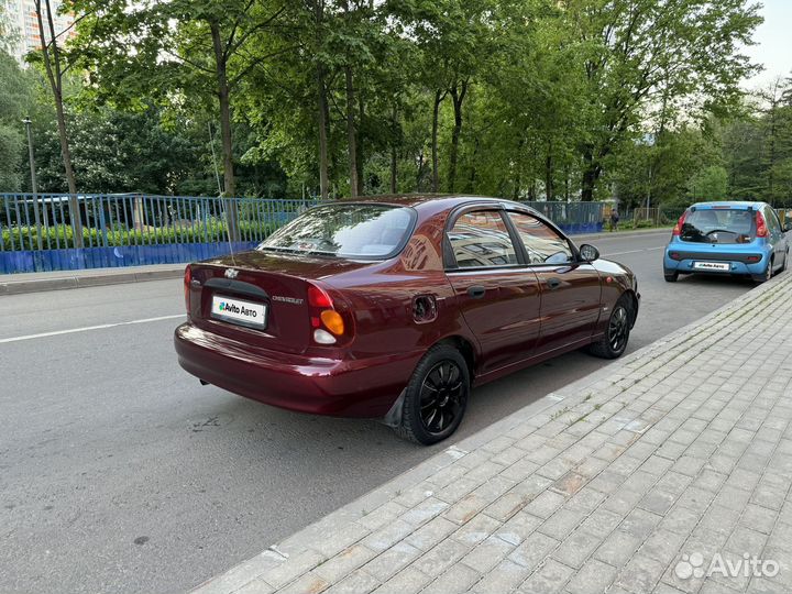 Chevrolet Lanos 1.5 МТ, 2008, 123 000 км