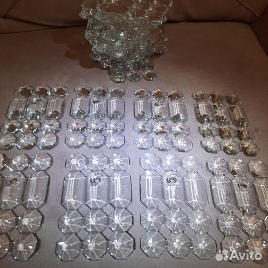 Хрустальные подвески для люстры СССР