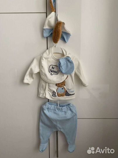 Костюмчик для новорожденного.Турция