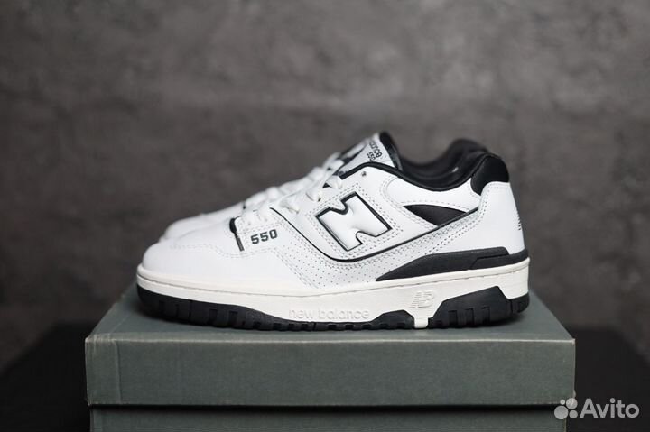 Кроссовки New Balance 550 white black