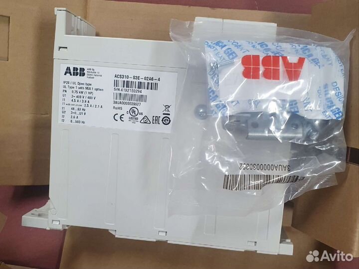 Частотный преобразователь ABB. alen bradley