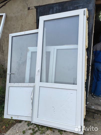 Двери пвх б/у