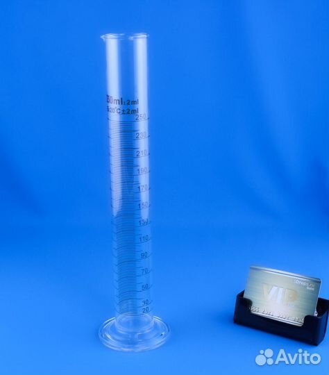 Цилиндр мерный 5drops 1-250-2, 250 мл, стекло Boro