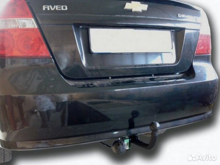 Фаркоп установка тсу Chevrolet Aveo T250, 4-дв. се