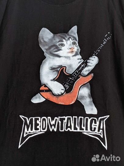 Футболка meowtallica