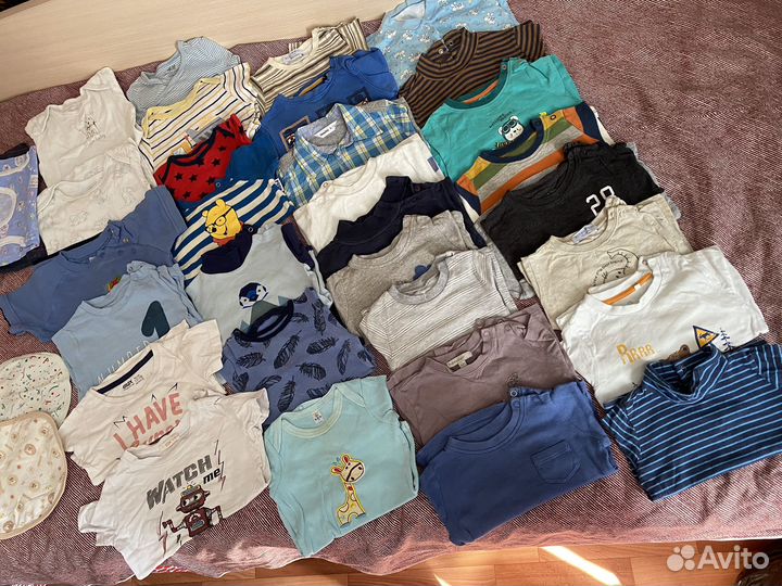 Вещи пакетом на мальчика от 0 до года