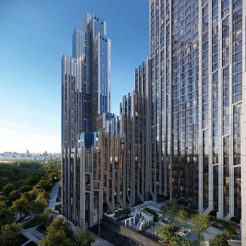 3-к. квартира, 86,3 м², 3/56 эт.