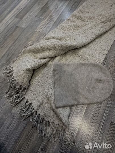 Шапка и шарф женские