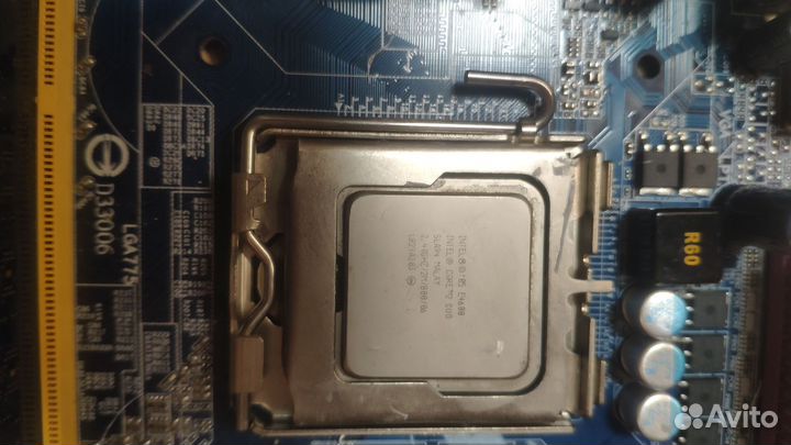 Комплект 775 сокет ga-945p-s3 3Gb