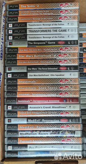 Коллекция игр для PSP