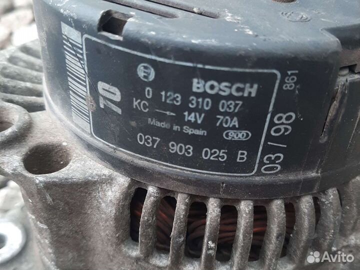 Генератор Фольксваген, Ауди 70А