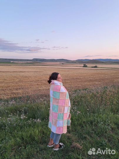 Плед ручной работы