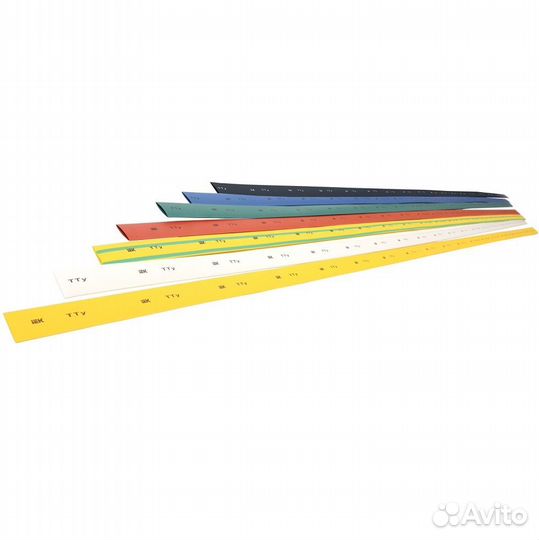 Термоусадочная трубка IEK тту 40/20, жёлтая, 1 мет