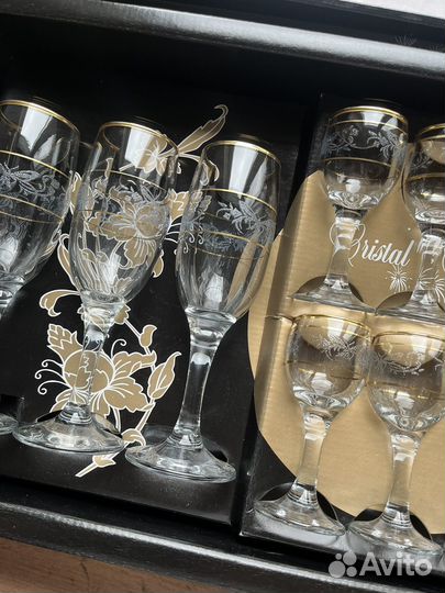 Набор фужеров 6+6 предметов