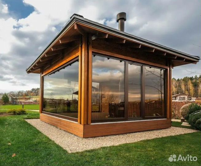 Остекление террасы верадны