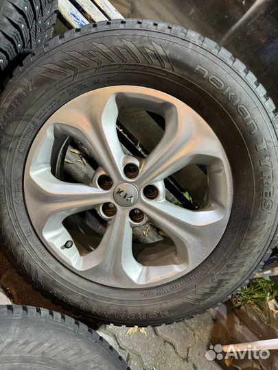 Колеса с шинами 235/65 r17 на Kia Sorento