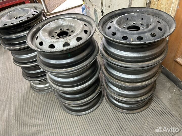 Штампованные диски R14 4x100 (4x114.3)